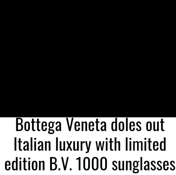 Bottega veneta sunglasses dark brown (limited edition) main image 4